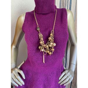 EUC Subversive for Target Adjustable Chain Cluster Statement Necklace